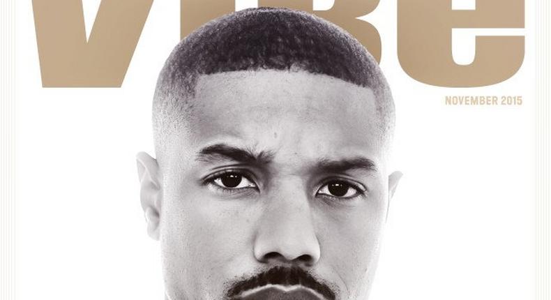 Actor on the cover of Vibe magazine
