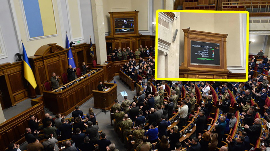 Rada Najwyższa Ukrainy zdecydowała o delegalizacji rosyjskiej cerkwii
