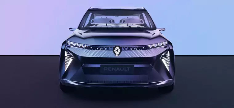 Renault Scénic Vision – elektryczno-wodorowy crossover zamiast spalinowego vana