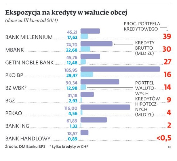 Ekspozycja na kredyty w walucie obcej