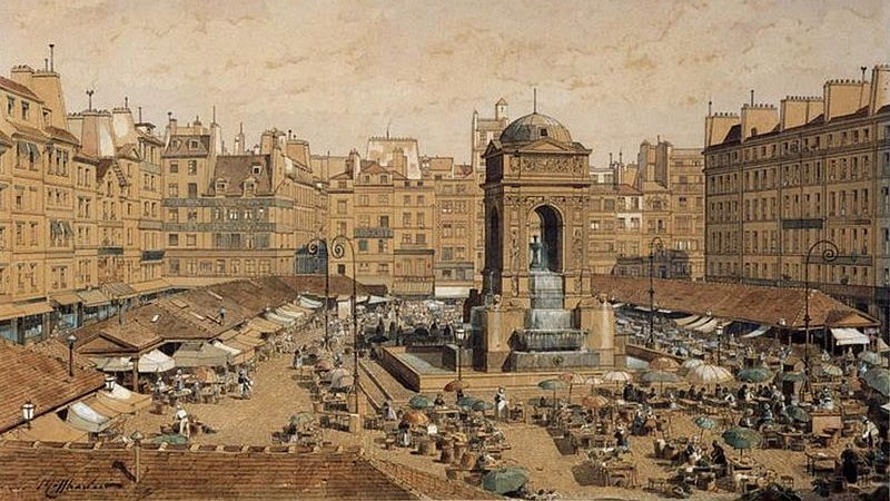 Paryż w 1850 roku - domena publiczna