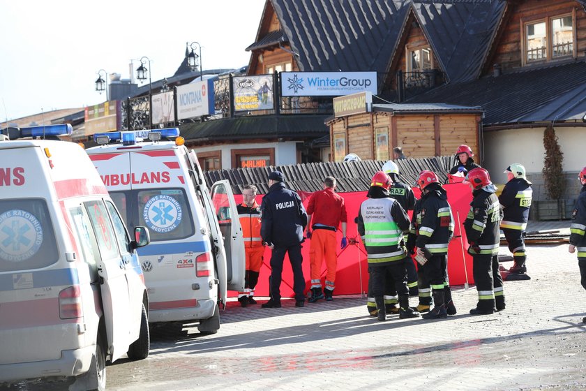 Zmarł 7-latek, którego przygniotła drewniana konstrukcja w Białce Tatrzańskiej