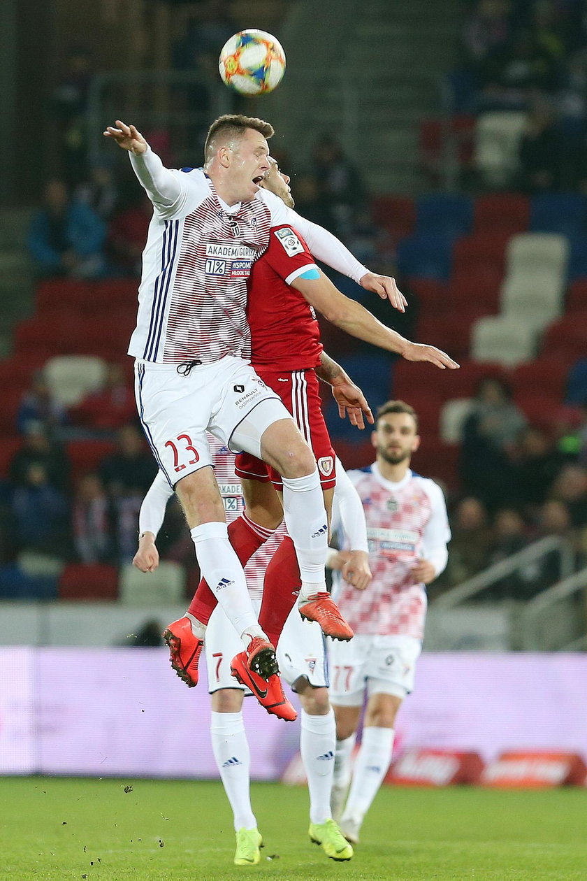 Pilka nozna. Ekstraklasa. Gornik Zabrze - Wisla Krakow. 03.05.2019