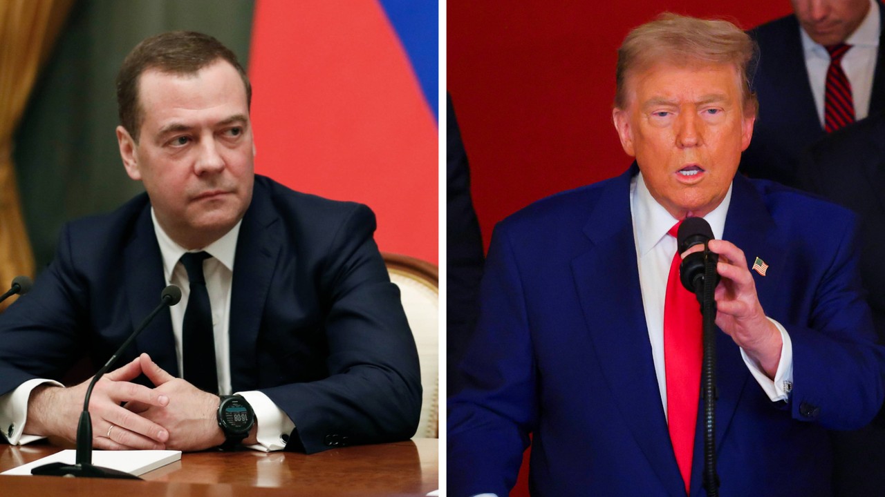 Donald Trump oburzony wpisem Dmitrija Miedwiediewa. 