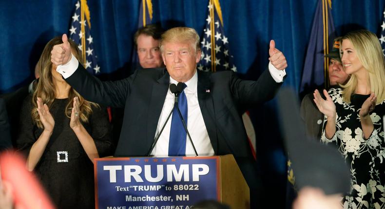 Trump easily won the New Hampshire in 2016.AP Photo/David Goldman