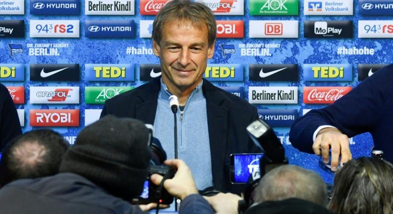 Juergen Klinsmann was announced as Hertha Berlin head coach on November 27, 2019, but abruptly quit on Tuesday after just 76 days