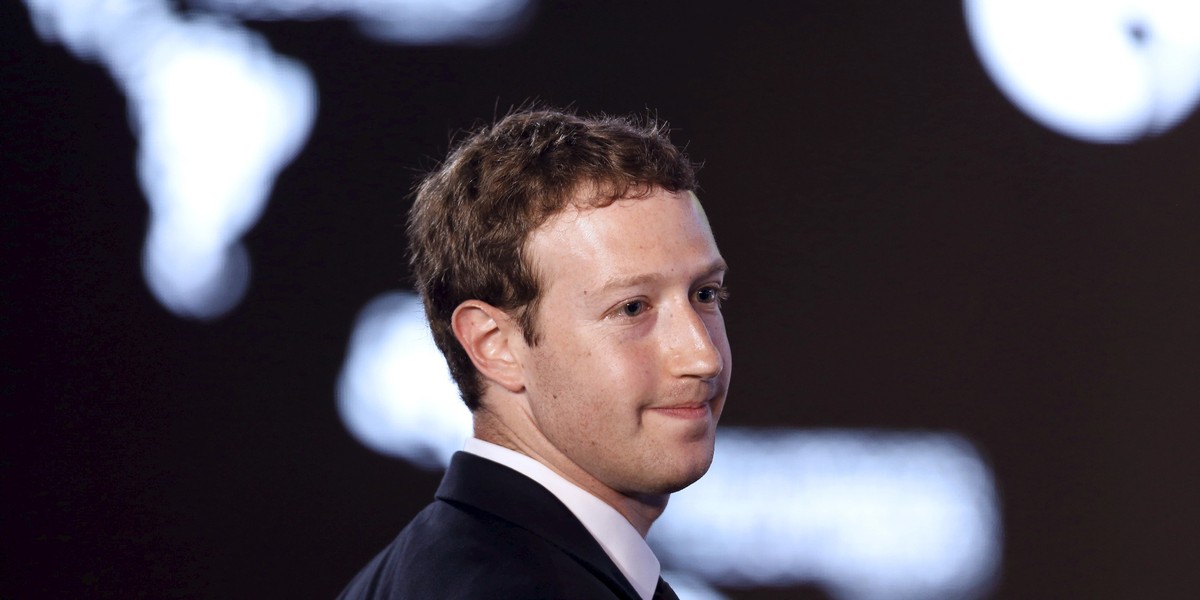 Facebook CEO Mark Zuckerberg