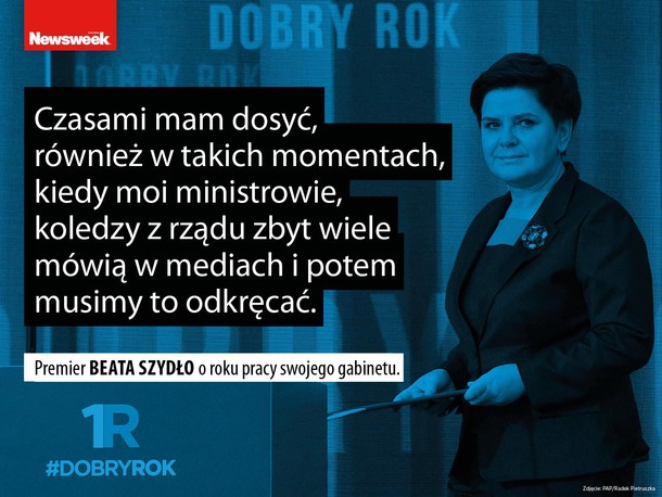 Beata Szydło cytaty tygodnia