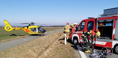 Zginęli w tym samym czasie. Straszna śmierć małżeństwa. Tragedia pod Prudnikiem