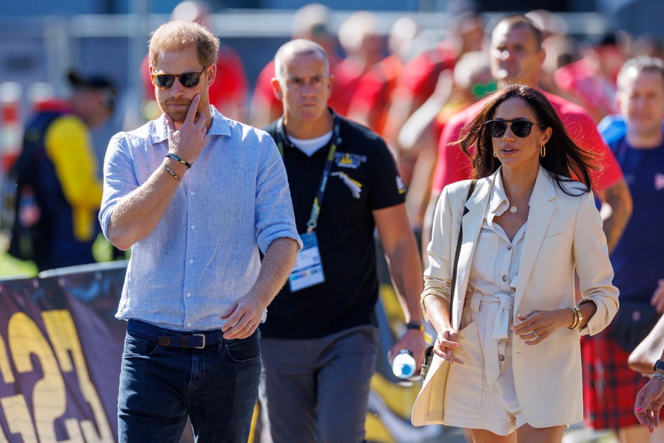 Harry i Meghan w Dusseldorfie