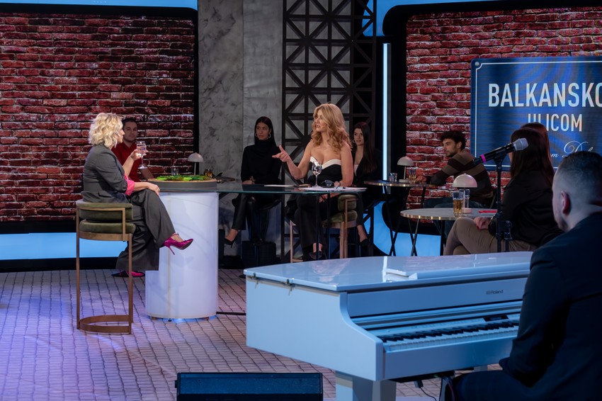 Goca Tržan, emisija "Balkanskom ulicom"