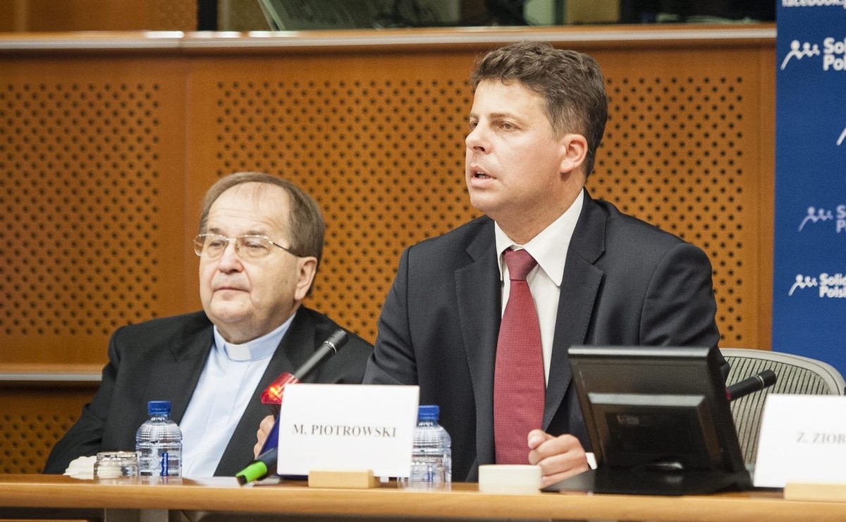 O. Tadeusz Rydzyk i Mirosław Piotrowski 