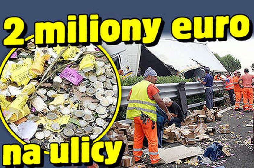 2 miliony euro na ulicy