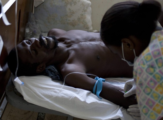 Epidemia cholery na Haiti