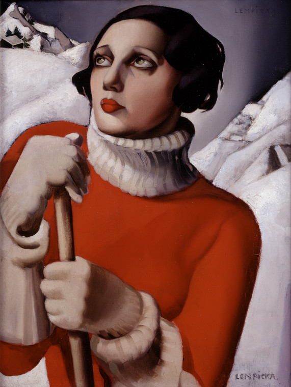 Tamara Łempicka, "Saint-Moritz" (1929)