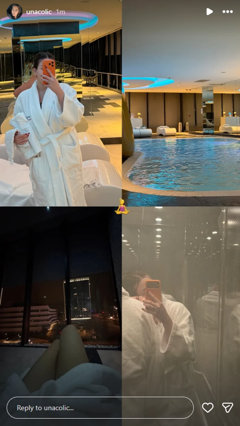 Una Čolić sa dečkom 