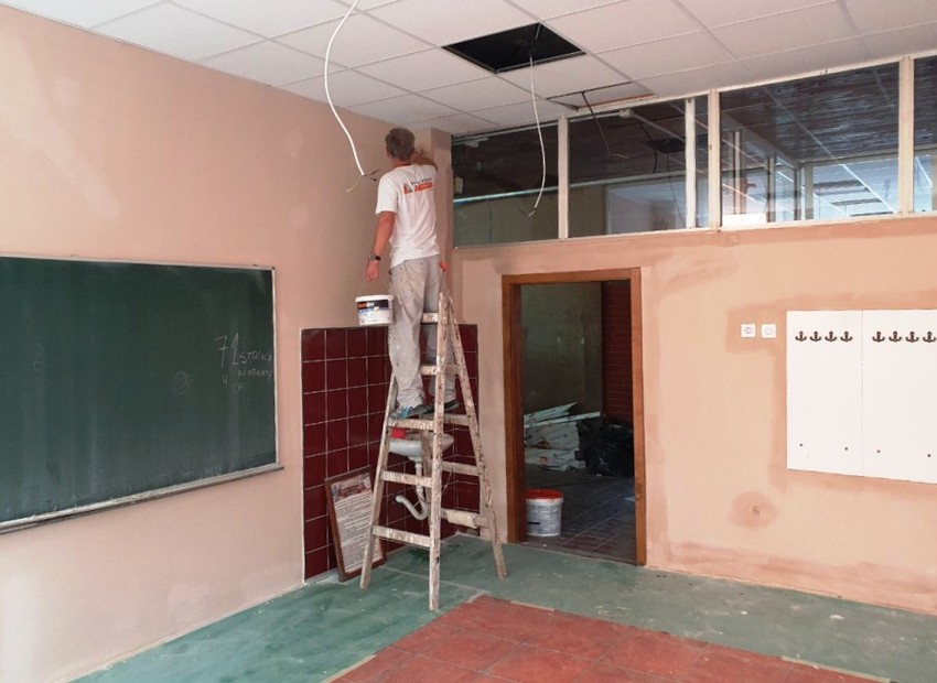 Radovi na renoviranju škole su u toku