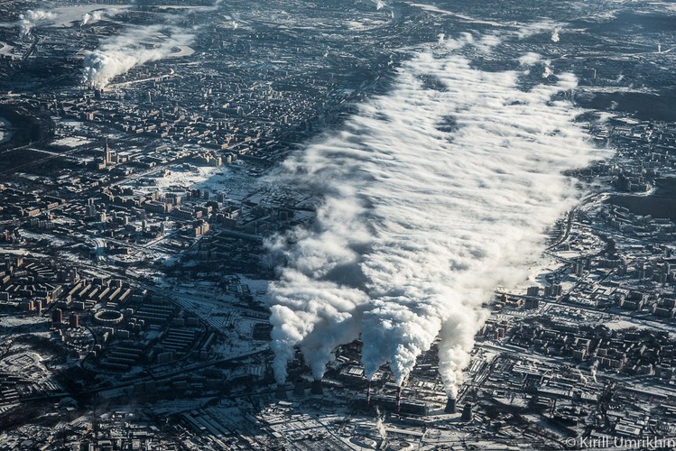 Moskwa z lotu ptaka, fot. Kiriłł Umrikhin
