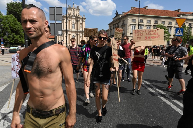 Marsz Szmat w Warszawie