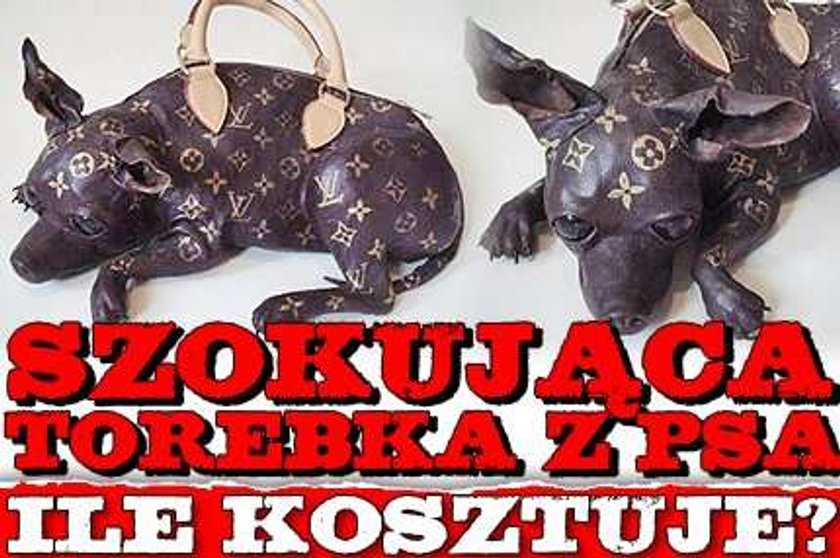 Szokująca torebka w kształcie psa. Ile kosztuje?