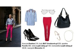 Wiosna rządzi się kolorem: STYLIZACJE z fuksją w roli głównej