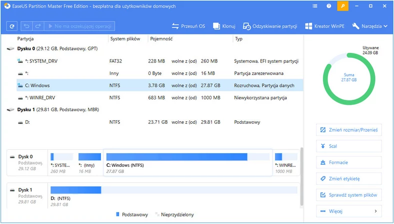 EaseUS Partition Master