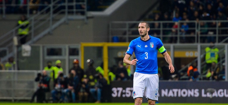 El. MŚ 2022. Giorgio Chiellini nie zagra w meczu ze Szwajcarią