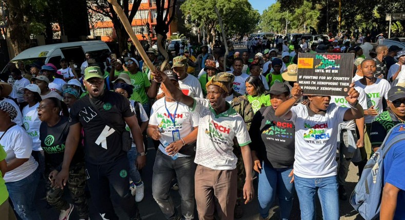 South Africa sees rapid exit of other Africans from their country as threat of violence lingers