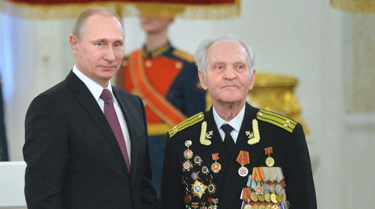 Nikolay Belyajevet az orosz elnök, Putyin is kitüntette / Fotó: Profimedia-Reddot