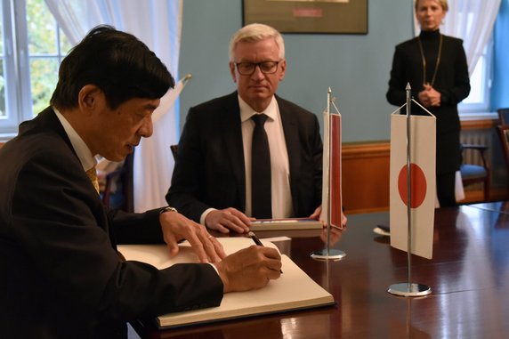 ambasador Japonii odwiedził Poznań fot. UMP