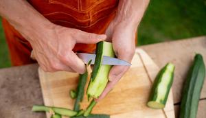 You don't always need to peel the skin off fruits and vegetables.Halfpoint/Shutterstock