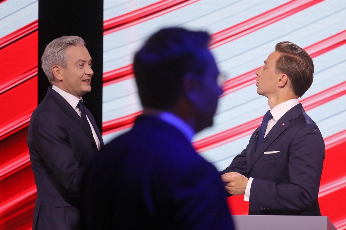 Robert Biedroń i Krzysztof Bosak