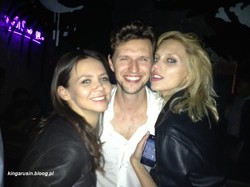 Rusin imprezuje w Nowym Jorku z Anją Rubik i jej mężem