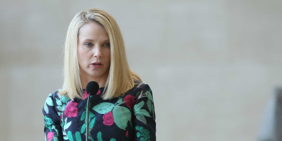 Marissa Mayer, President and CEO of Yahoo