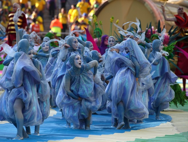 Ceremonia otwarcia mundialu w Brazylii