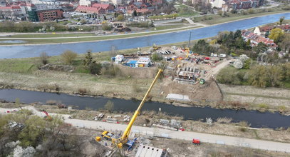 Budowa mostów na Berdychowie