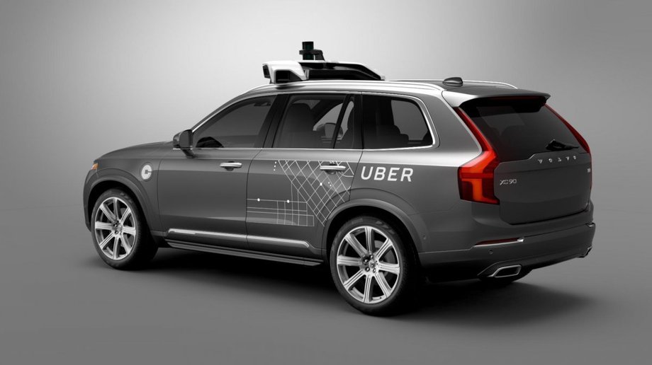 Druga edycja autonomicznego samochodu Ubera - Volvo XC90