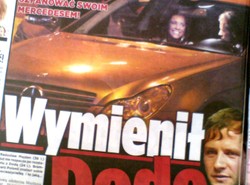 Zobacz, na kogo Majdan wymienił Dodę