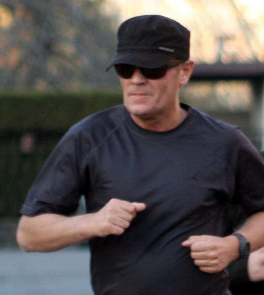 Donald Tusk, jogging