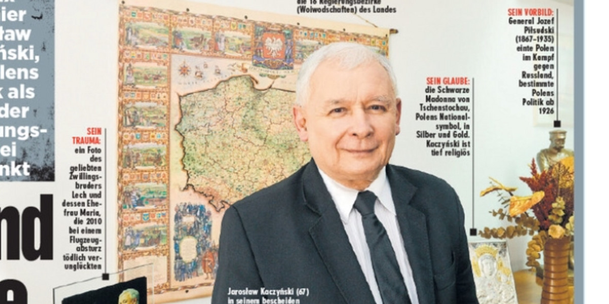 Jarosław Kaczyński udzielił wywiadu niemieckiemu "Bildowi"