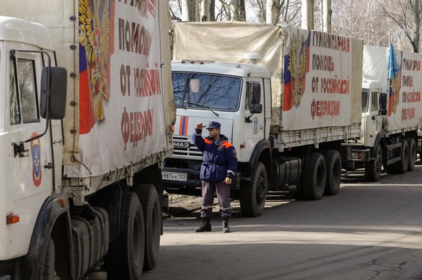 Kolejny konwój z Rosji dotarł do Doniecka. Co przywiózł?