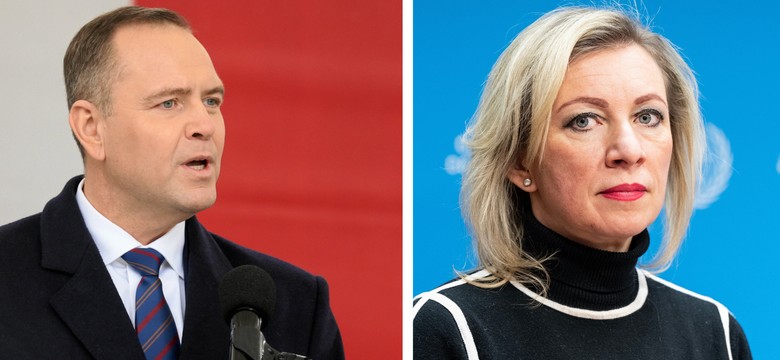 Zacharowa odpowiada na słowa Nawrockiego. Radzi "ponowne przeczytanie artykułu Putina"