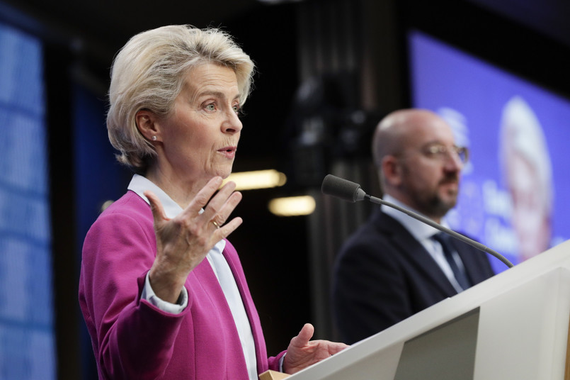 Ursula von der Leyen i Charles Michel