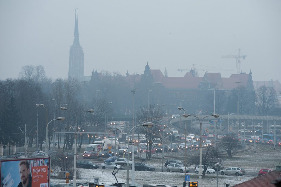 Smog we Wrocławiu