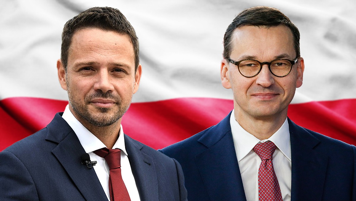 Rafał Trzaskowski Mateusz Morawiecki