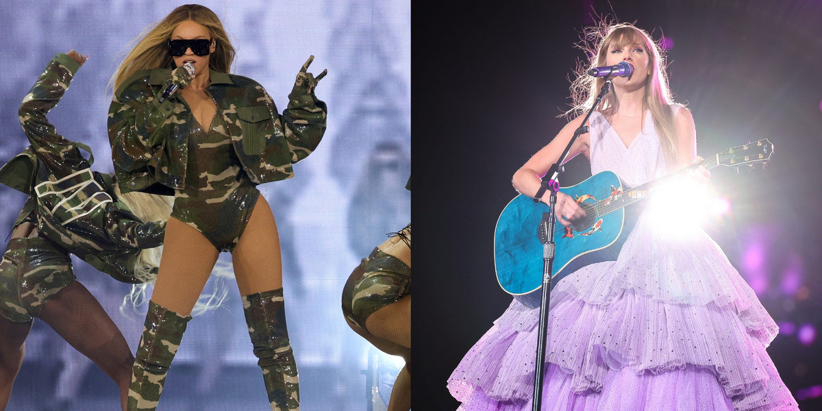Zarówno Beyoncé, jak i Taylor Swift ogłosiły, że w kinach pojawią się filmy z ich popularnych tras koncertowych.