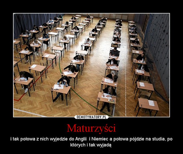 Matura szyderczym okiem internautów