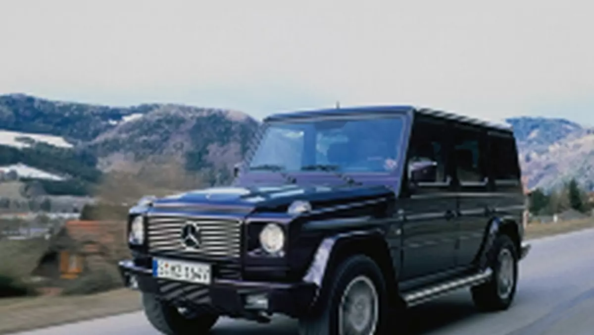 Mercedes Klasy G - 30-latek  z zasadami