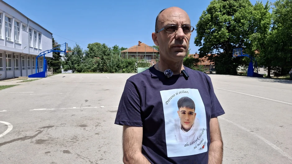 Mića Simić, otac ubijenog Andreja Simića