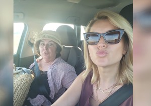 Anđelka Prpić sa majkom